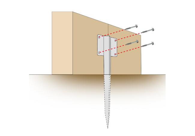 Perry SleeperSecure Straight Single Sleeper Support Spike