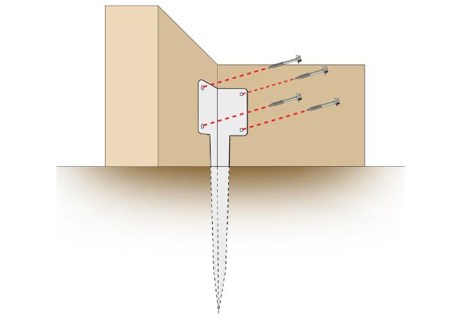 Perry SleeperSecure Corner Single Sleeper Support Spike